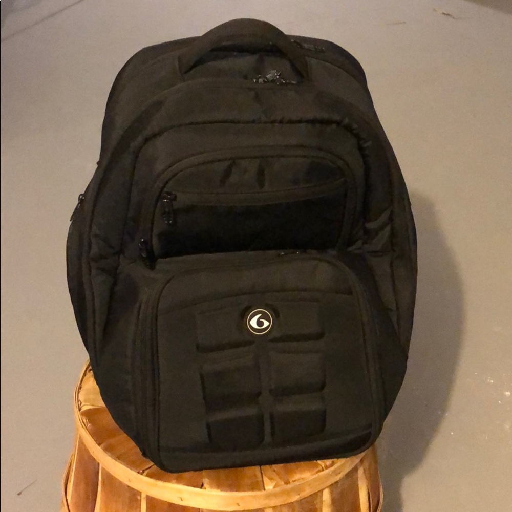 6pack back pack / meal prep holder
